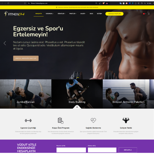 Spor & Gym & Fitness Konsept-1